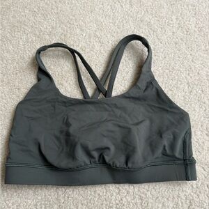 lululemon athletica Dark Gray Sports Bra
